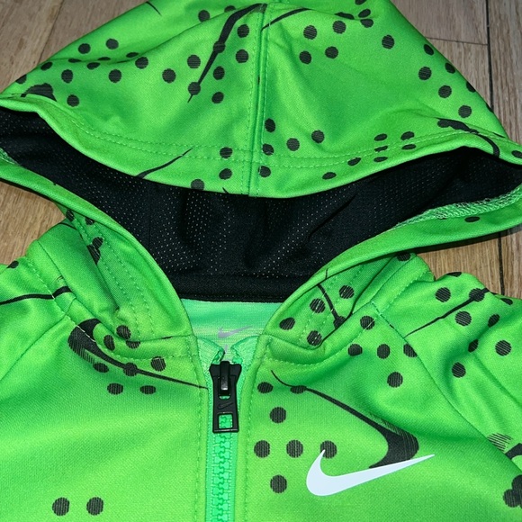 NWOT Nike Toddler Dri Fit Logo Zip Up Jacket - Picture 3 of 5